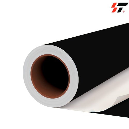 Самоклеющаяся пленка G5602 черная матовая (1,52*30 м) для UV печати