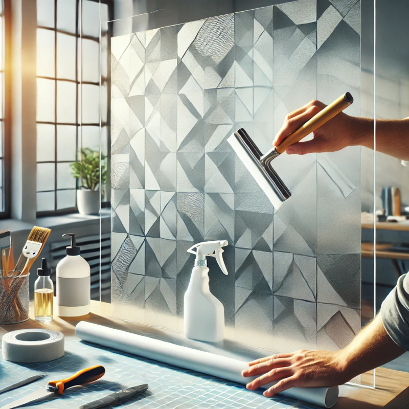 Пошаговое руководство: Как правильно клеить витражную пленку на стекло для обновления интерьера