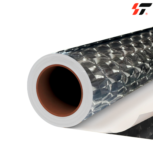 Самоклеющаяся 3D пленка M3112 черная (1,52*30 м) для UV печати