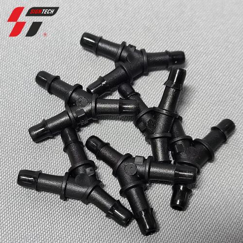 Коннектор Y черный большой