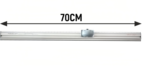 Линейка с ножом MT02 70см