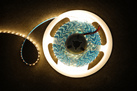 Лента светодиодная RGB-10мм-60D-12w/м-12v (5м/рулон)