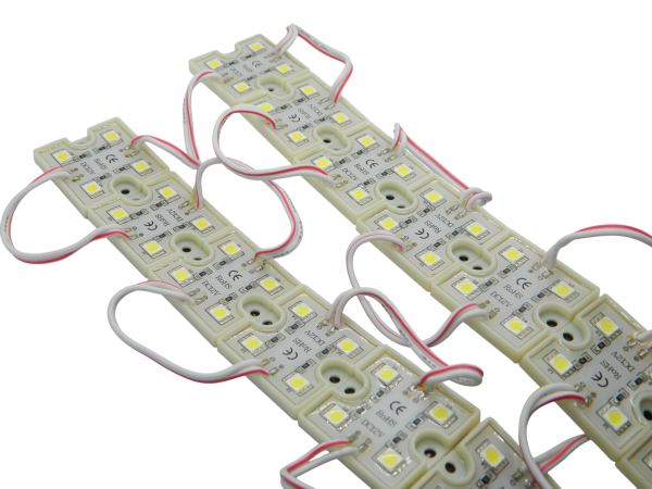 Диоды 4-х точечные 3636/5050 белые 0,96 W