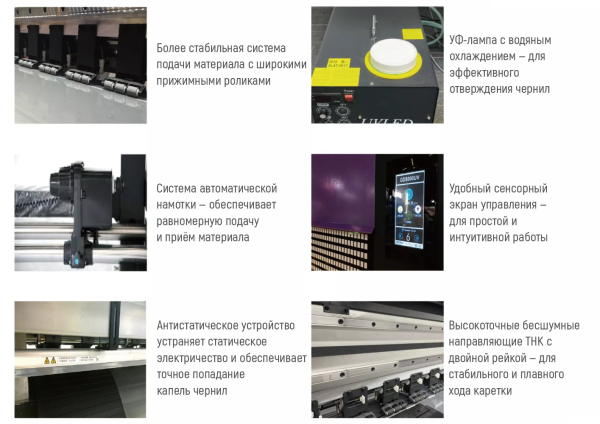 УФ рулонный принтер GRANDO " GD 4000E UV"  - SignTech