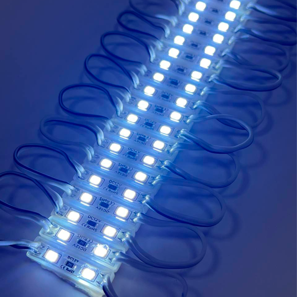 Диод-пиксели 2-х-точечные Белые маленькие 2607/2835-0.4W