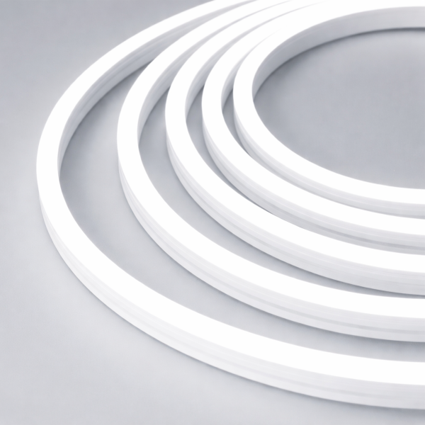 Гибкий неон Белый 6000K*6 мм*100 м*7.2W*12V*120D/m